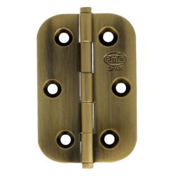 Amig 18763 | bisagra 1130 | 50 x 40 x 2 mm | latón | cuero