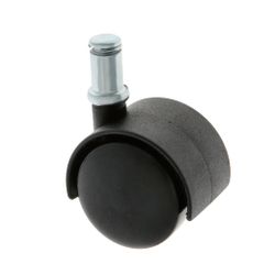 Amig 18894 | rueda con espiga y anilla 1502 | ø40 mm | nylon | negro