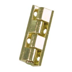 Amig 18898 | bisagra 556 | 40 x 9 mm | zamak | latonado