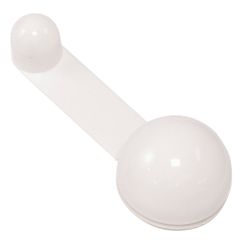 Amig 18910 | tope retenedor 404 | ø40 x 27 x 108 mm | plástico | blanco