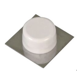 Amig 18918 | tope puerta 405 | 45 x 45 mm | plástico | blanco