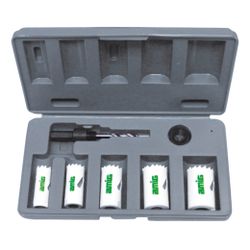 Amig 18986 | estuche coronas bimetal 23130 | ø19-22-25-29-32 mm