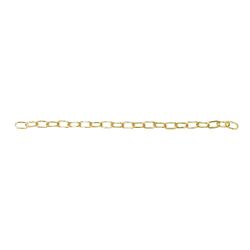 Amig 19135 | cadena decoración reloj 30245 | ø1,1 x 7 mm | acero | latonado
