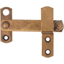 Amig 19206 | aldabilla 2 | 80 x 46 mm | acero | cuero