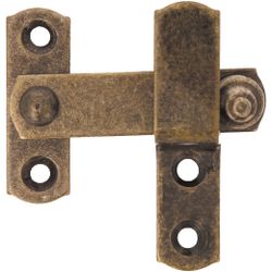 Amig 19207 | aldabilla 4 | 60 x 46 mm | acero | cuero
