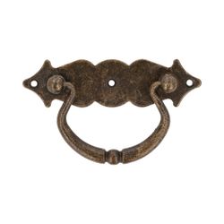 Amig 19227 | tirador con placa 1003 | 100 x 31 mm | cuero