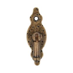 Amig 19229 | tirador con placa 1005 | 28 x 80 mm | cuero