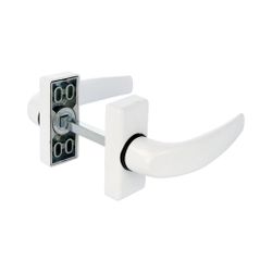 Amig 19236 | manilla aluminio delta | 121 x 72 mm | aluminio | blanco