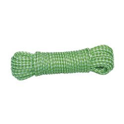 Amig 19292 | cordón de plástico trenzado 20120 | ø4 mm | polietileno-propileno | blanco/verde