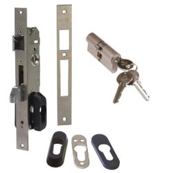 Amig 19464 | cerradura 740 | 25/85 | acero inoxidable 18/8 | mate