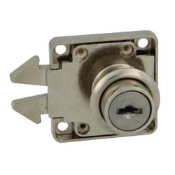 Amig 19497 | cerradura mueble 2a | 40 x 40 mm | acero | niquelado