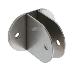 Amig 19819 | soporte de fijación 111 | 54 x 67 x 2 mm | acero inoxidable 18/8 | mate