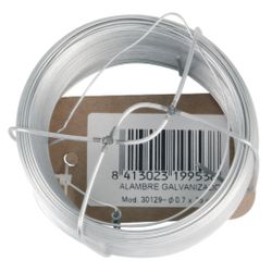 Amig 19956 | alambre galvanizado 30129 | ø1,3 mm x 40 m | acero | galvanizado