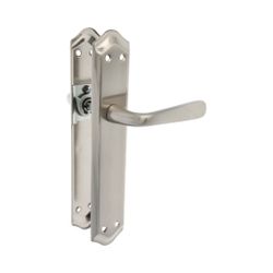 Amig 20149 | manilla con placa omega | 256 x 48 mm | latón | cromado mate