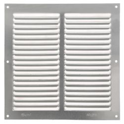 Amig 20191 | rejilla ventilación 3 | 200 x 200 mm | aluminio | plata