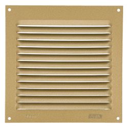 Amig 20198 | rejilla ventilación 3 | 150 x 150 mm | aluminio | oro