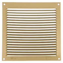 Amig 20200 | rejilla ventilación 3 | 170 x 170 mm | aluminio | oro
