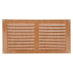 Amig 20204 | rejilla ventilación 3 | 150 x 300 mm | aluminio | haya
