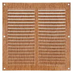 Amig 20206 | rejilla ventilación 3 | 200 x 200 mm | aluminio | haya