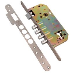 Amig 20376 | cerradura 101 base | 50/85 | acero inoxidable 18/8 | mate