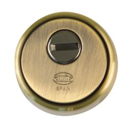 Amig 20381 | escudo 31 | ø65 mm | latón | cuero