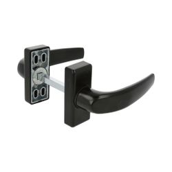 Amig 20420 | manilla aluminio delta | 121 x 72 mm | aluminio | negro