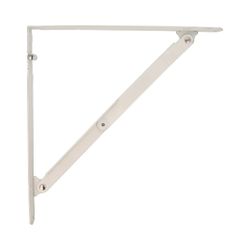 Amig 2045 | palomilla abatible 3 | 200 x 200 mm | acero | blanco