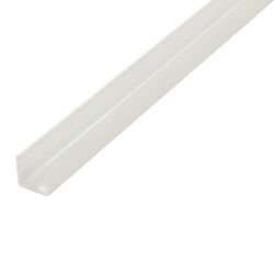 Amig 20686 | perfil en u aluminio | 15 x 15 mm | aluminio | plata