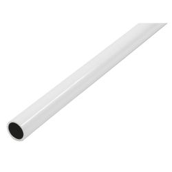 Amig 20733 | tubo redondo aluminio | ø13 mm | aluminio | blanco