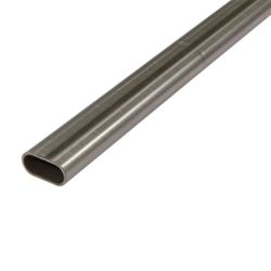 Amig 20782 | tubo ovalado hierro l.f. | 30 x 15 mm | hierro | lacado