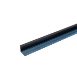 Amig 20868 | ángulo lados iguales pvc | 25 x 25 mm | pvc | negro