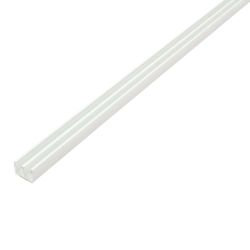 Amig 20876 | guía corredera pvc | 15 x 6 mm | pvc | blanco