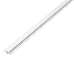 Amig 20894 | unión h lados desiguales pvc | 25 x 11 mm | pvc | blanco