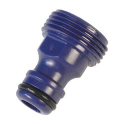 Amig 21044 | adaptador macho plus | 3/4'' | abs | morado