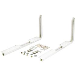 Amig 2108 | soporte regulable 7 | 300 x 370 x 200 mm | aluminio | blanco