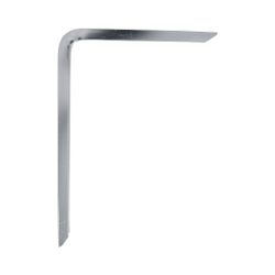 Amig 21099 | palomilla 4 plus | 350 x 200 mm (14'' x 8'') | aluminio | plata