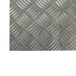 Amig 21152 | chapa damero aluminio | 500 x 250 mm | aluminio | natural