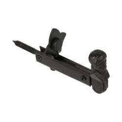 Amig 21193 | retenedor contraventana 6 | 157 x 60 mm | zamak | negro