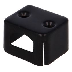 Amig 21195 | accesorios falleba falleba 18-19 | 32 x 22 mm | acero | negro mate
