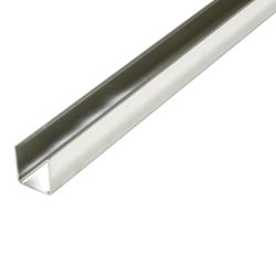 Amig 21223 | perfil en u acero inox 18/8 | 15 x 15 mm | acero inoxidable 18/8 | brillo