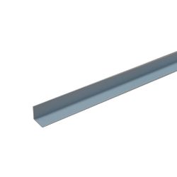 Amig 21242 | ángulo lados iguales pvc | 25 x 25 mm | pvc | gris satinado