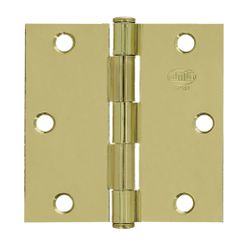 Amig 2126 | bisagra 1010 | 2,5'' x 2,5'' (63 x 63 x 1,4 mm) | acero | latonado barnizado