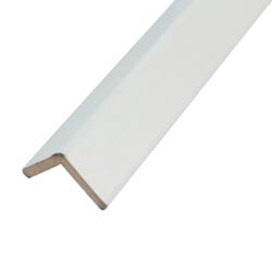 Amig 21566 | cantonera mdf y melamina adhesiva | 35 x 35 mm | mdf | blanco
