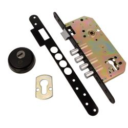 Amig 21638 | cerradura 111 | 50/85 | acero | negro
