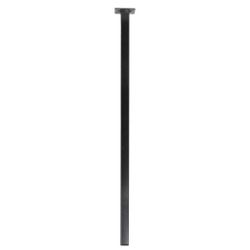 Amig 21742 | pata de mesa 3 | 25 x 25 x 700 mm | acero | negro