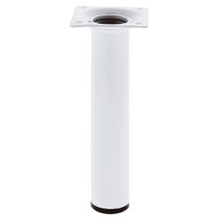 Amig 21750 | pata de mesa 4 | ø30 x 200 mm | acero | blanco