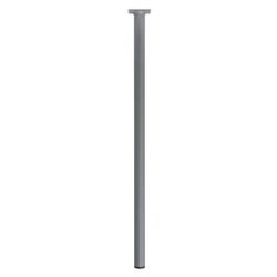 Amig 21773 | pata de mesa 4 | ø30 x 700 mm | acero | plata