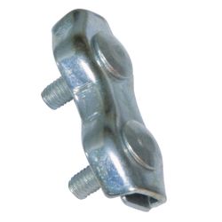 Amig 21805 | sujetacables doble 30110 | ø5 - 10,5 mm | acero | zincado