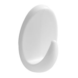 Amig 22008 | colgador adhesivo 211 | 33 x 54 mm | plástico | blanco