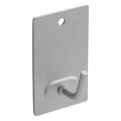 Amig 22016 | colgador adhesivo 212 | 43 x 21 mm | acero | plata
